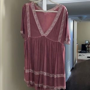 Maroon dress